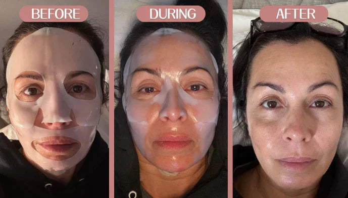 Bio-Collagen Hydrating Face Mask By NysaGlow, Overnight Radiance Boost