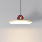 Pendellampe Disk med Løkke Detalje Stemningsfuld Minimalistisk | Fioriscas