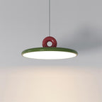 Pendant Lamp Acrylic Disc with Loop Detail Ambient Minimalist - Neutralighting