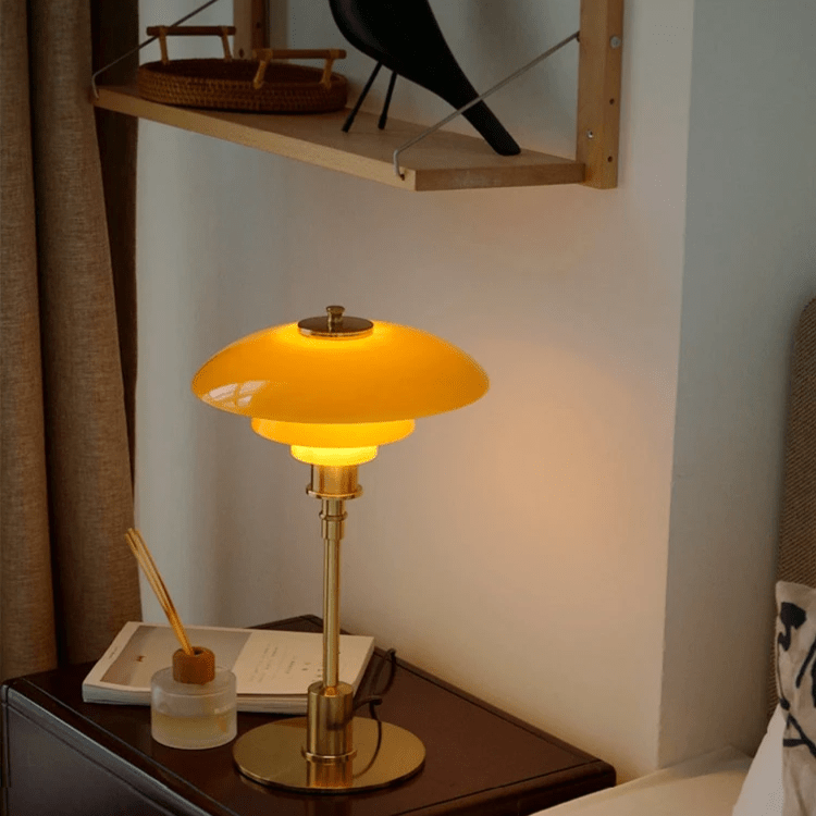 Skandinavische Tischleuchte mit dimmbarem LED-Licht - Fioriscas