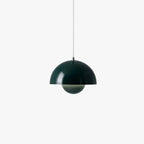 LyraLine Stone & Glass Pendant Light, Multicolor Body, E27 Fitting