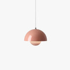 LyraLine Stone & Glass Pendant Light, Multicolor Body, E27 Fitting