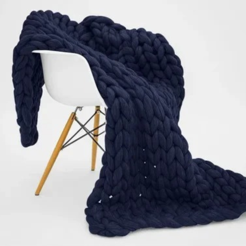 Coperta ponderata Nora, in cotone biologico traspirante, completamente lavabile in lavatrice