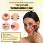 LuminaWave 6-in-1 Facial Wand | 5-Minute At-Home Professional Facial Treatment | Fioriscas