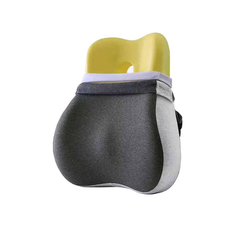 NovaLum Memory Foam Lumbar & Seat Cushion Set for Car and Office