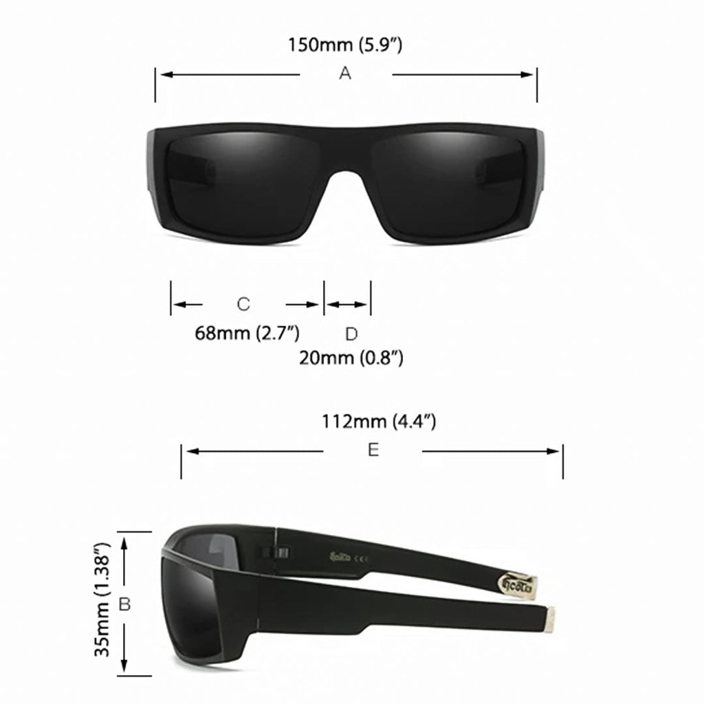 SkullGuard Sunglasses With Polarized Lenses for Outdoor Enthusiasts | Fioriscas