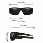 SkullGuard Sunglasses With Polarized Lenses for Outdoor Enthusiasts | Fioriscas