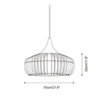 Zivora Natuurlijke Bamboe Rieten Hanglamp | Fioriscas