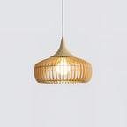 Zivora Natuurlijke Bamboe Rieten Hanglamp | Fioriscas
