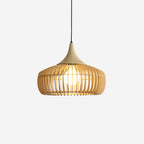 Zivora Natural Bamboo Rattan Pendant Light - Neutralighting