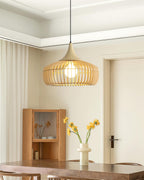 Zivora Natuurlijke Bamboe Rieten Hanglamp | Fioriscas