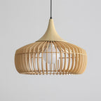 Zivora Natuurlijke Bamboe Rieten Hanglamp | Fioriscas
