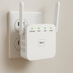 Dual-Band WiFi Range Extender For Home & Garden, AeroLink, Up to 1200 Mbps