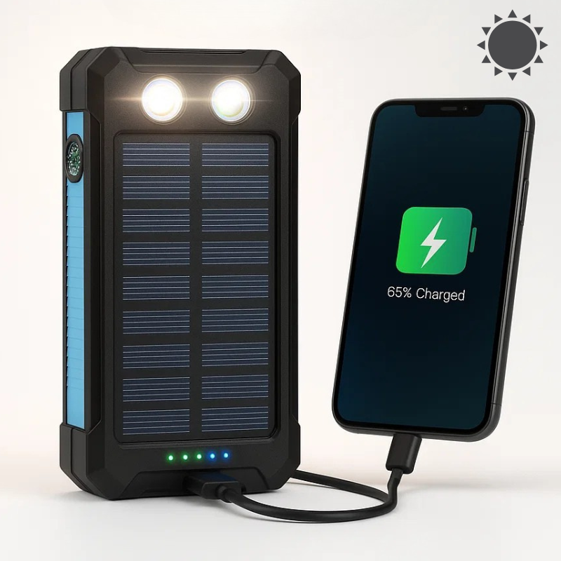TerraNova TrailCharge 20000mAh waterdichte draagbare zonne-energiebank