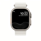 Nautisle justerbar dykkerrem i rørformet silikone, passer til Apple Watch