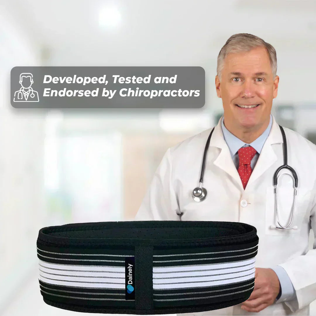 NovaFlex Lumbar Belt For Back And Hip Support And Comfort