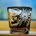 Takumi Soaring Dragon Crystal Whisky Glass, Wooden Box