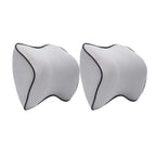 2-piece Set Memory Foam Neck Pillows for Ergonomic & Comfortable Driving - Fioriscas