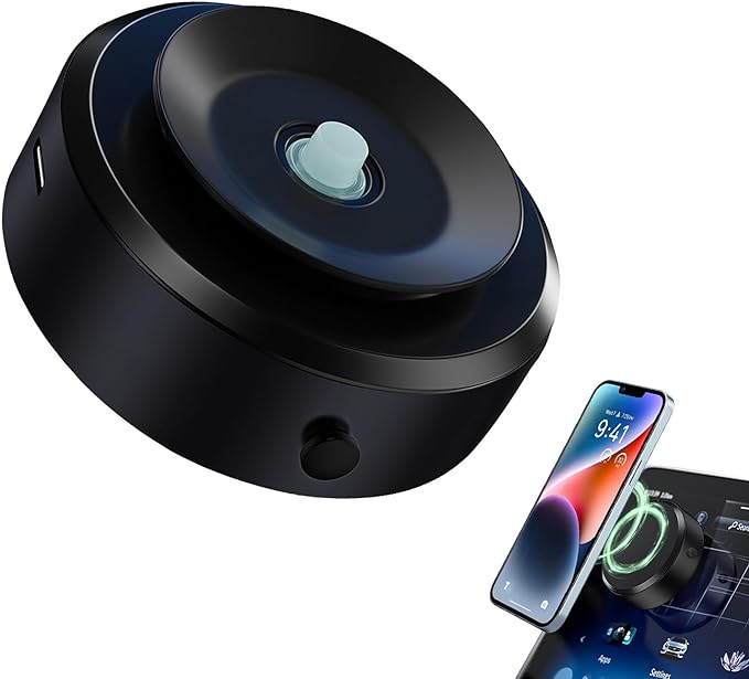 Magnetický držák telefonu do auta s přísavkou a otáčením o 360°