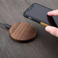 Chargeur rapide Qi durable en bambou avec protection contre la surchauffe - Fioriscas