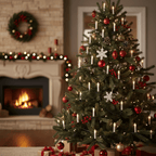 やさしいLEDの光が灯る、炎を使わないクリスマスキャンドルセット - Fioriscas
