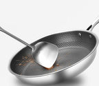Rustfrit stål non-stick stegepande til nem madlavning - Fioriscas