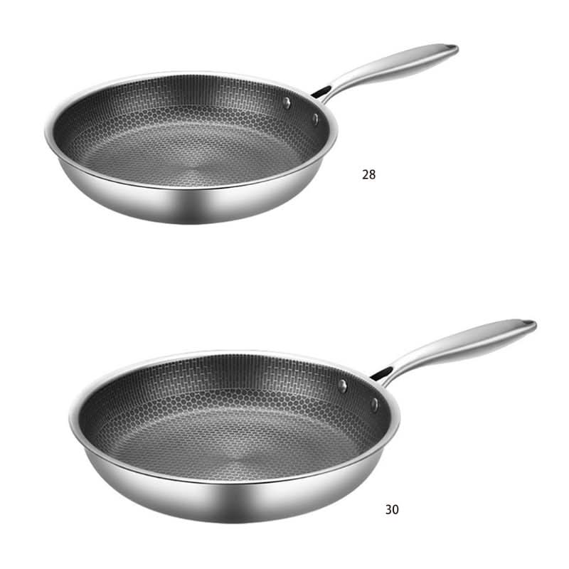 Rustfrit stål non-stick stegepande til nem madlavning - Fioriscas