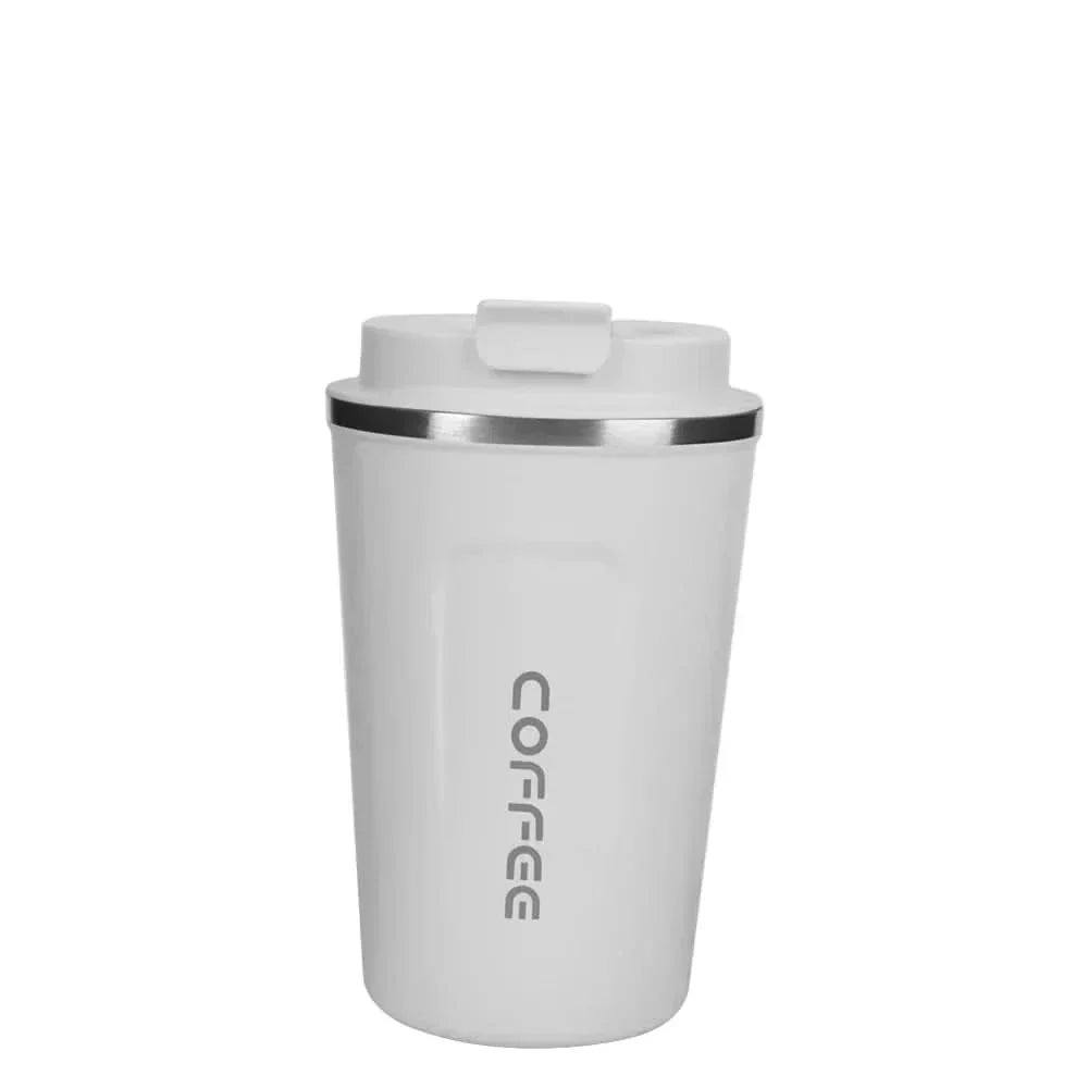 コーヒー＆ティー用断熱トラベルマグ、380ml/510ml、漏れ防止 - Fioriscas