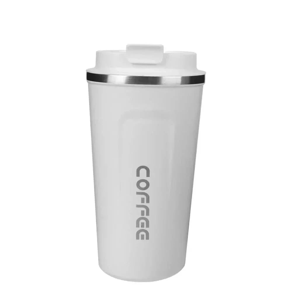 コーヒー＆ティー用断熱トラベルマグ、380ml/510ml、漏れ防止 - Fioriscas