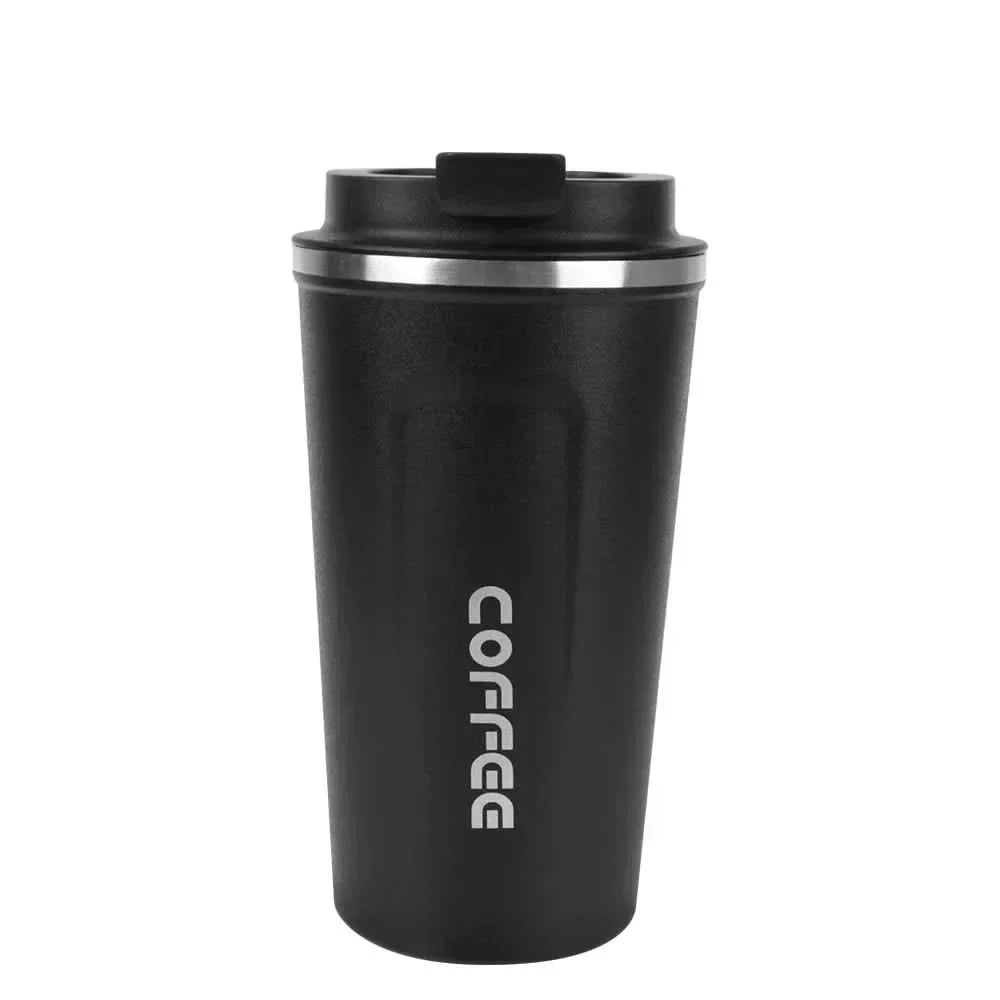 コーヒー＆ティー用断熱トラベルマグ、380ml/510ml、漏れ防止 - Fioriscas