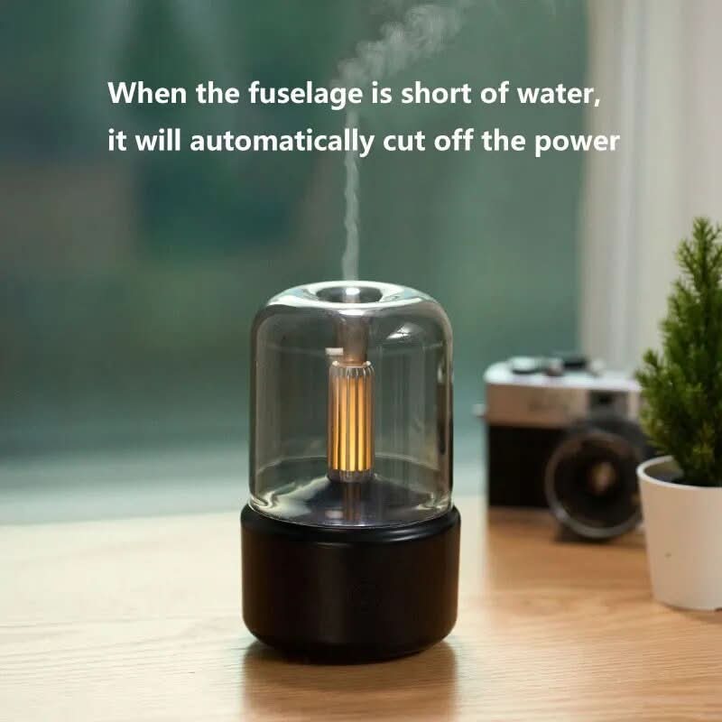 Aromaterapidiffusor & luftfuktare för avslappning & fräsch rumsluft - Fioriscas