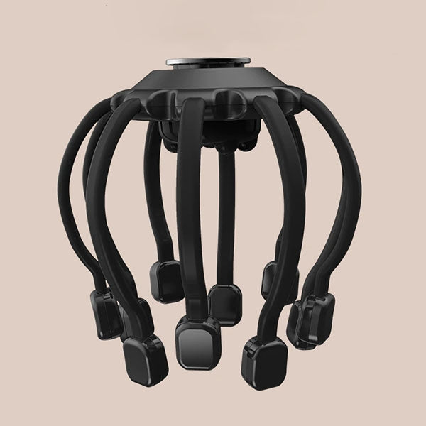 Zentara hovedmassageapparat med akupressurknopper og blide vibrationer