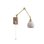Lampada da parete vintage Brione con braccio oscillante regolabile | Fioriscas