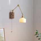 Lampada da parete vintage Brione con braccio oscillante regolabile | Fioriscas