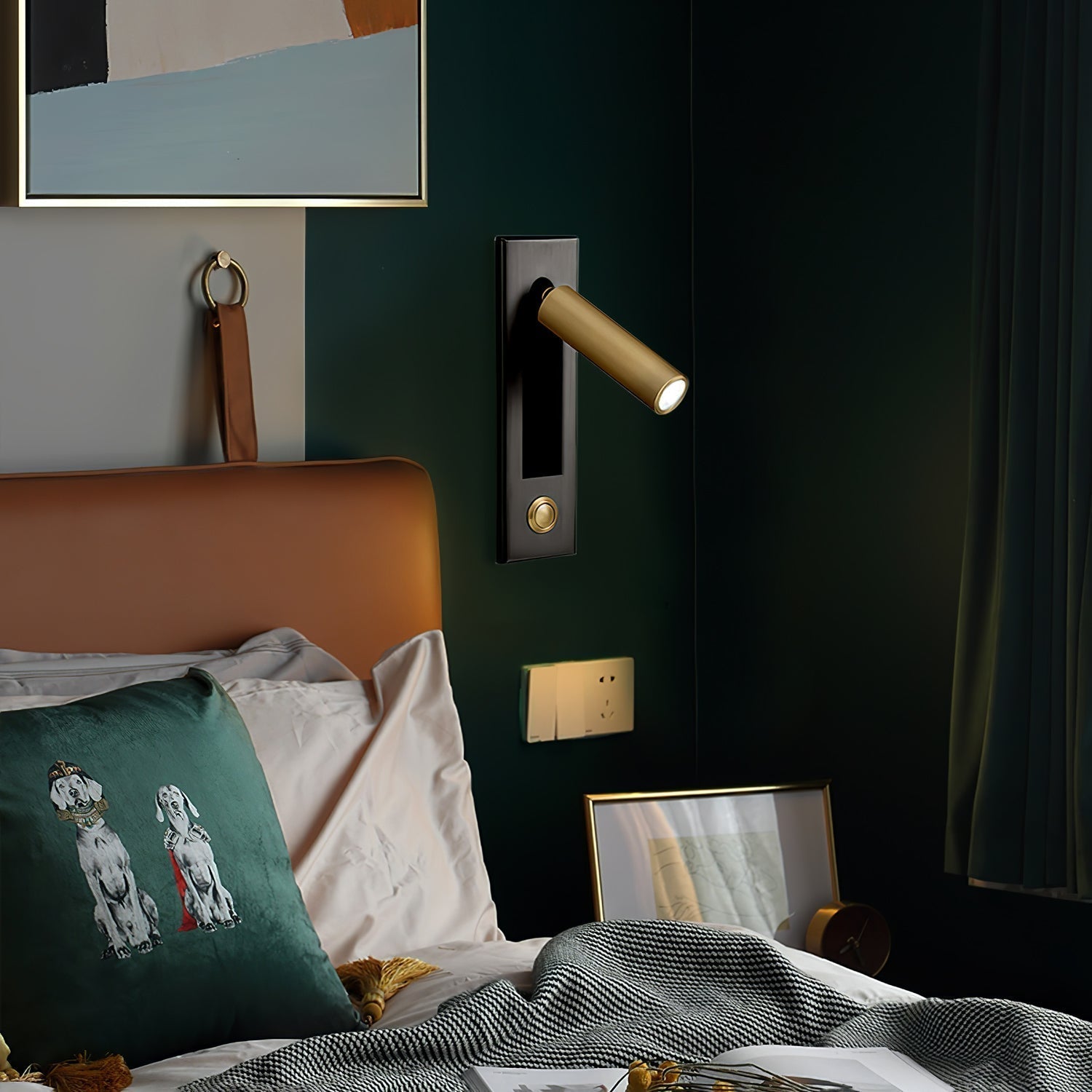 Einbau-Wandleuchte zum Lesen am Bett für Schlafzimmer, NexaWall LED