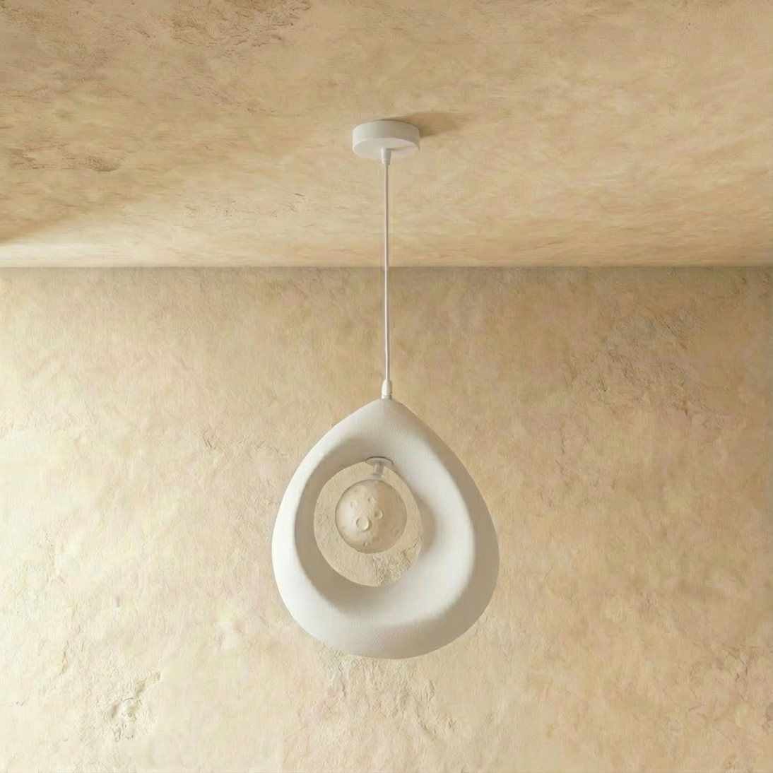 Zen Halo függeszték lágy hangulatfénnyel nyugodt belső terekhez