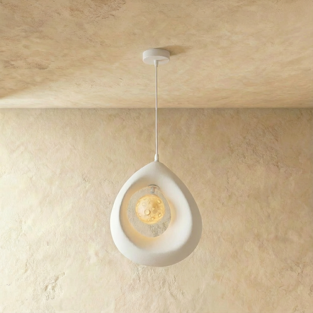 Zen Halo függeszték lágy hangulatfénnyel nyugodt belső terekhez