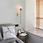 Klasická nástěnná lampa HorizonAura s moderním ambientním osvětlením  