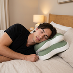 Ergonomic Memory Foam Pillow For Neck Pain Relief Support