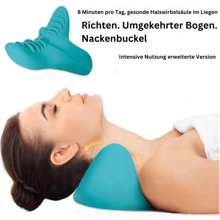 Ergonomic Neck Massage Pillow for Relaxation & Pain Relief - Fioriscas