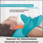 Ergonomic Neck Massage Pillow for Relaxation & Pain Relief - Fioriscas