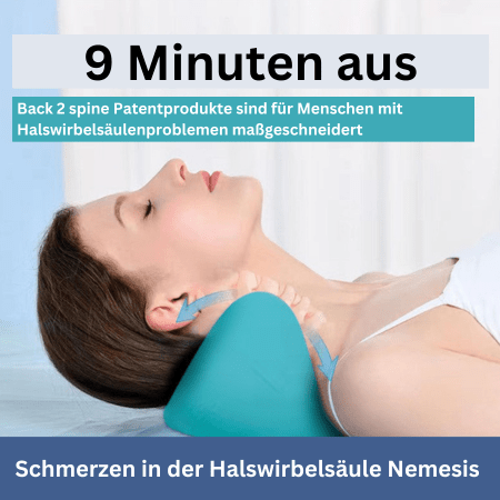Ergonomic Neck Massage Pillow for Relaxation & Pain Relief - Fioriscas