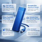 Compact USB Drive For Quick Data Backup And File Storage | Fioriscas