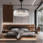 Liora K9-krystalpendel, konvertibel lysekrone og loftslampe