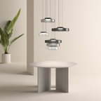 Asteron Bauhaus lasikatto-riippuvalaisin, 3 lasisävyä