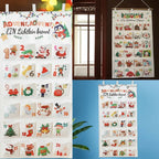 DIY adventi naptár textilből, 24 zsebbel karácsonyra - Fioriscas