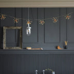 Decorative copper string lights with adjustable arms & soft warm light - Fioriscas