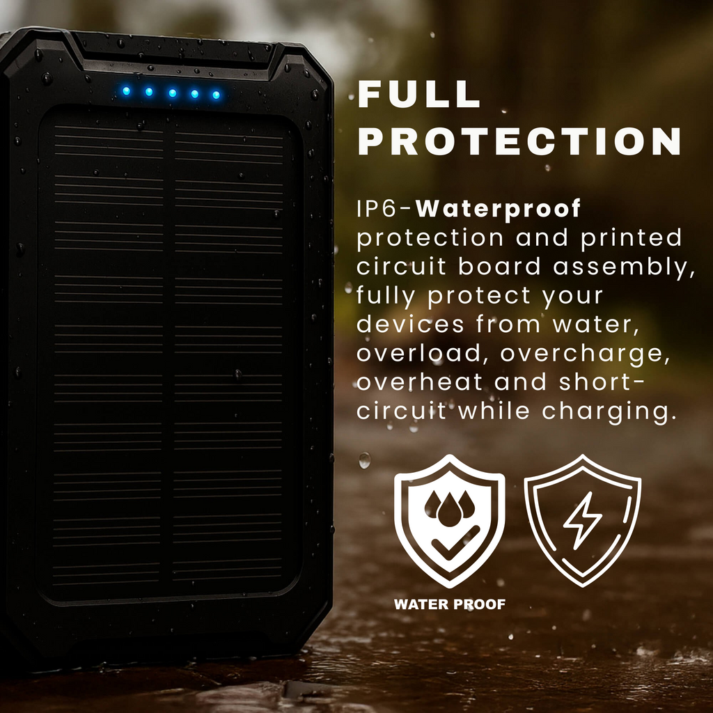 TerraNova TrailCharge 20000mAh waterdichte draagbare zonne-energiebank