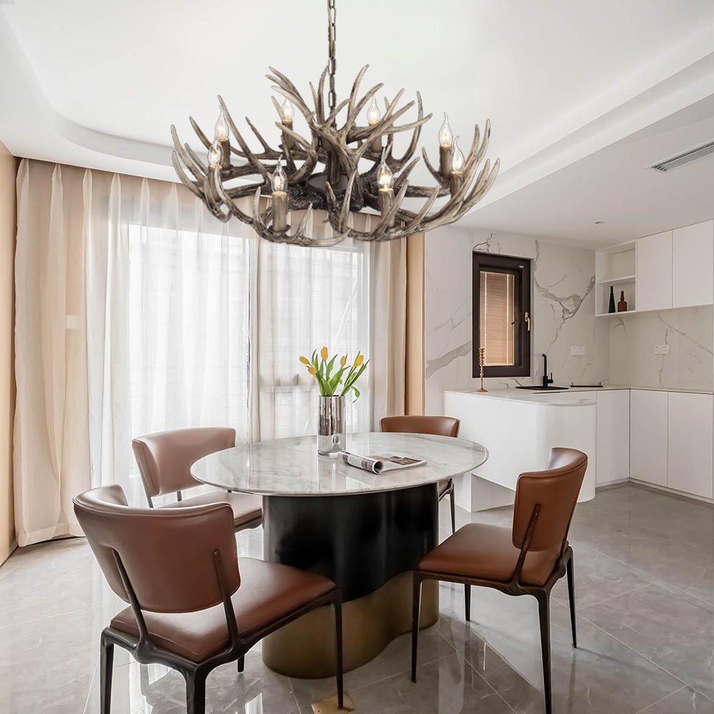 Lampada a sospensione LED nordica Silva in legno e metallo per bar/sala da pranzo/soggiorno | Fioriscas
