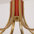 Auralyn 6-lys Amber Glasglobus Lysekrone | Fioriscas